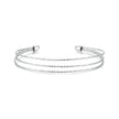 925 Sterling Silver White Gold Plated Bracelet for Women