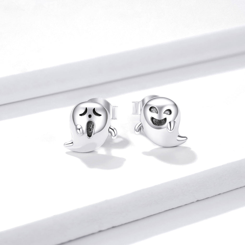 925 Sterling Silver Oxidized Silver Earrings
