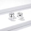 925 Sterling Silver Oxidized Silver Earrings