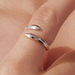 925 Sterling Silver Oxidized 0.18cm Ring