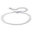 925 Sterling Silver Plated White Gold Bracelet for Unisex