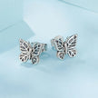 925 Sterling Silver Oxidized Silver Earrings for Women
