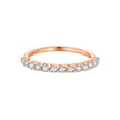 925 Sterling Silver Moissanite 0.03ct Ring Size 6A for Women
