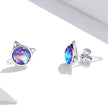 S925 Sterling Silver Resin Oxidized Silver Earrings