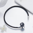 925 Sterling Silver Nan Style Bracelet Size 17.0