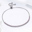 925 Sterling Silver Bracelet 27cm for Women