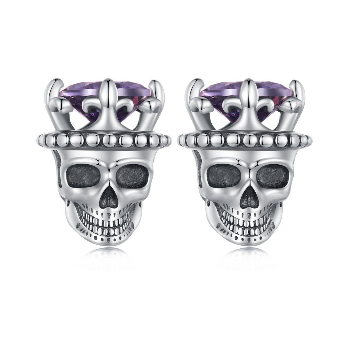 925 Sterling Silver Earrings with Pavé Setting CZ 10*9mm for Women