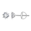 S925 Silver 0.5 Carat Moissanite Earrings 6.0mm for Women
