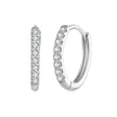S925 Sterling Silver 2.0mm Moissanite Earrings for Women