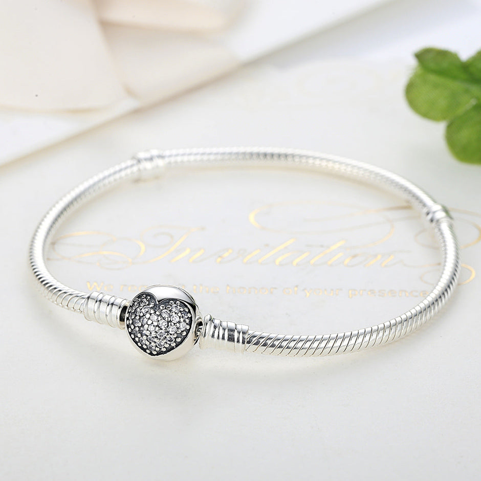 925 Sterling Silver 17CM Bracelet