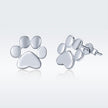925 Sterling Silver Platinum Plated Earrings for Women