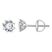S925 Silver 0.5 Carat Moissanite Earrings 6.0mm for Women