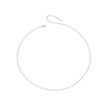 925 Sterling Silver White Gold Plated Necklace with Quality Shell Pearl for Women