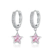 925 Sterling Silver Earrings with Pavé Setting CZ for Women
