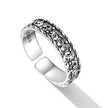 925 Oxidized Silver 0.5cm Ring
