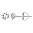 S925 Silver 0.5 Carat Moissanite Earrings 6.0mm for Women