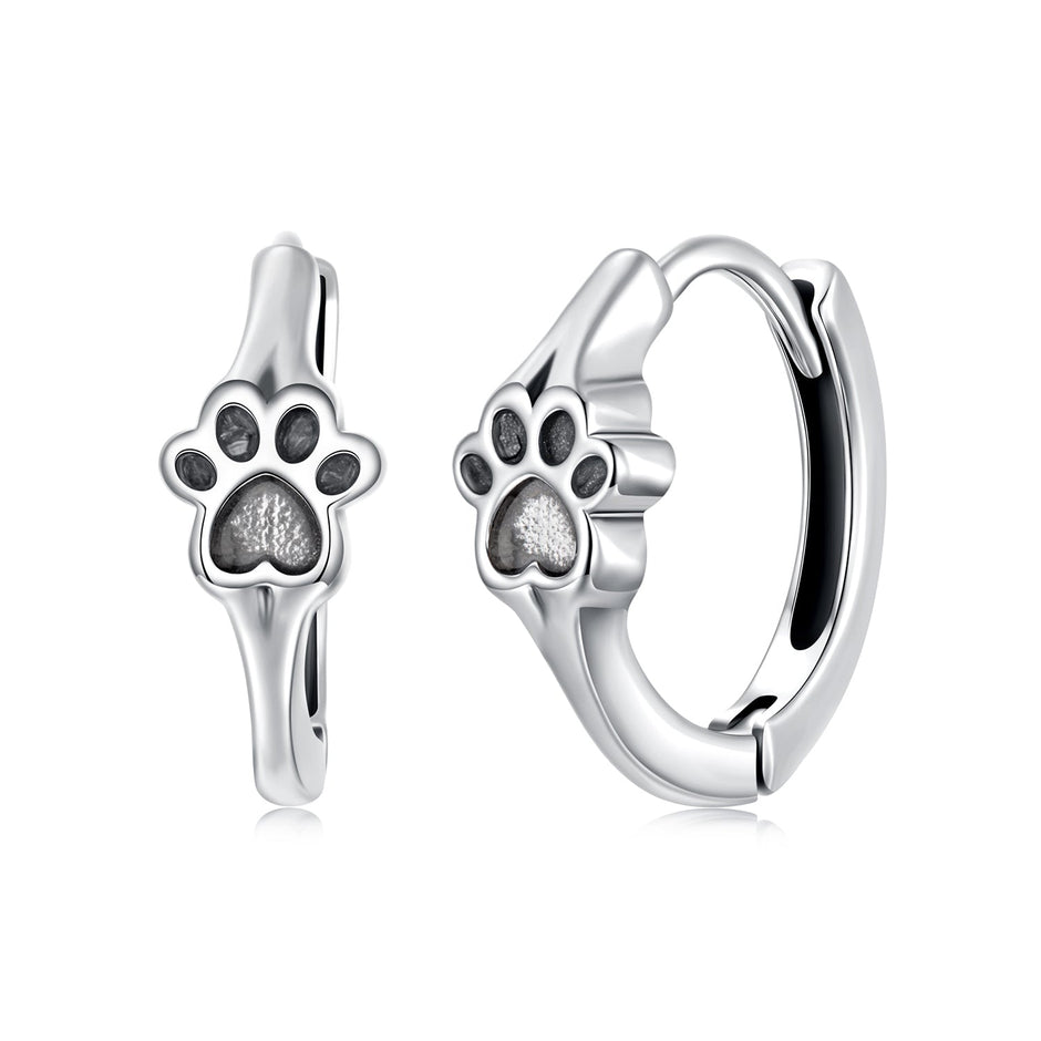 925 Sterling Silver Oxidized Earrings for Women