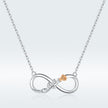 925 Sterling Silver Necklace 40-45cm for Women
