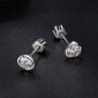 925 Sterling Silver 0.3 Carat Moissanite Earrings for Women