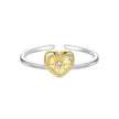 925 Sterling Silver Plated White Gold Pavé Setting CZ Ring for Women
