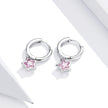 925 Sterling Silver Earrings with Pavé Setting CZ for Women