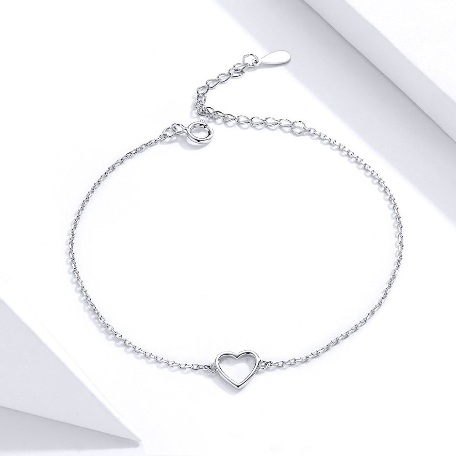 925 Sterling Silver Adjustable Bracelet for Women