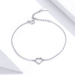 925 Sterling Silver Adjustable Bracelet for Women