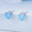 925 Sterling Silver Earrings with Pavé Setting CZ for Women