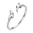 S925 Oxidized Silver 0.15cm Ring