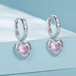 925 Sterling Silver Pavé Setting CZ Earrings for Women