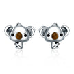 925 Sterling Silver Earrings 1.1*1.2cm for Women