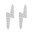 925 Sterling Silver Earrings with Pavé Setting CZ for Women