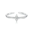 925 Sterling Silver Oxidized Silver 0.12cm Ring for Men