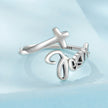 925 Sterling Silver Oxidized Silver Ring for Women