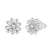 925 Sterling Silver Moissanite 0.3cm Earrings for Women