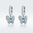 925 Sterling Silver Earrings with Pavé Setting CZ for Women