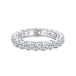 925 Sterling Silver Moissanite 0.1ct Ring Size 6 for Women