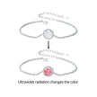 925 Sterling Silver Bracelet 150mm with CZ and Resin