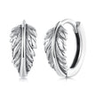 925 Sterling Silver Earrings with Oxidized Silver for Women