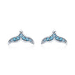 925 Sterling Silver Pavé Setting CZ Earrings