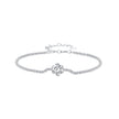 925 Sterling Silver 1 Carat Moissanite Bracelet for Women