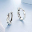 925 Sterling Silver Earrings for Women with Oxidized Finish