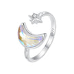 925 Sterling Silver Ring with Pavé Setting CZ in 1.9mm Width for Women