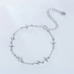 925 Sterling Silver 15+6cm Pavé Setting CZ Bracelet for Women