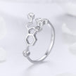 925 Sterling Silver 0.2cm Wide Ring for Women