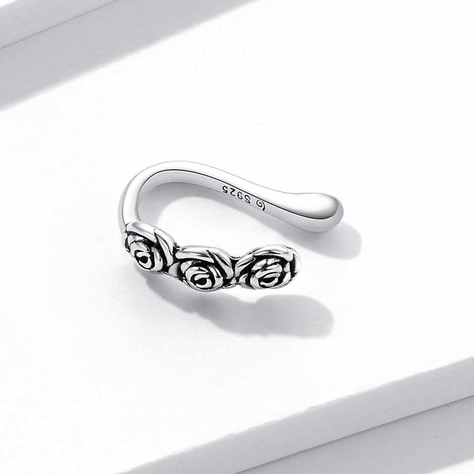 925 Sterling Silver Earrings 0.5*1.2cm for Women