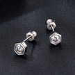 925 Sterling Silver 0.3 Carat Moissanite Earrings for Women