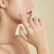 925 Sterling Silver Oxidized 0.20cm Ring Size 9 for Women