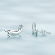 925 Sterling Silver Oxidized Silver Earrings
