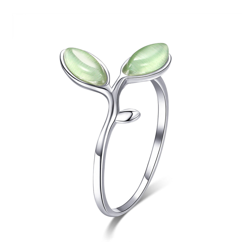 925 Sterling Silver Ring for Women - 0.1cm Width, 1.3cm Height